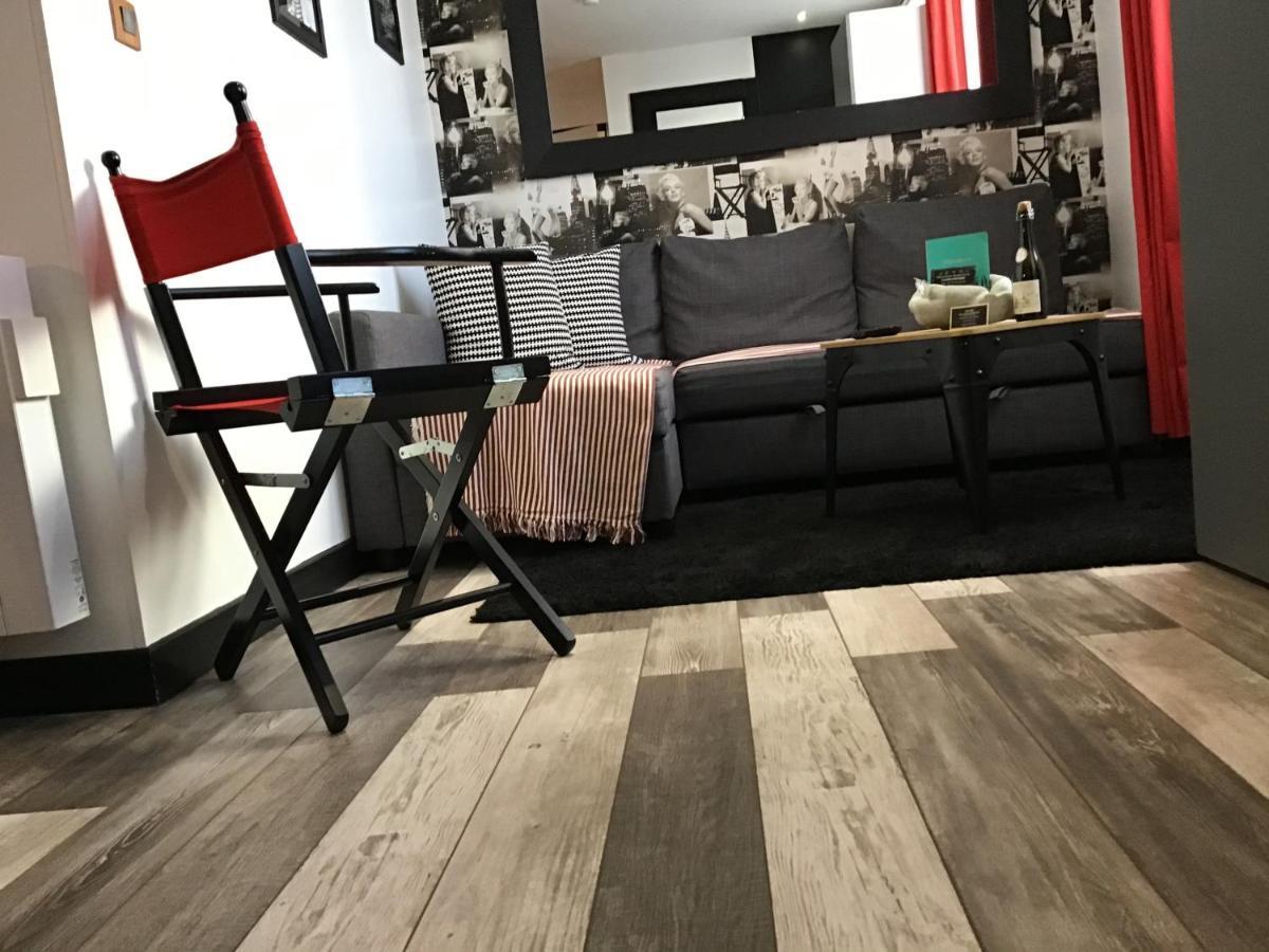 Appartement Cinema Video-Projecteur Et Garage Honfleur Eksteriør bilde