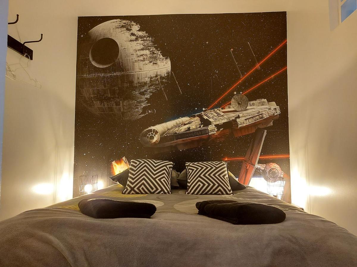 Appartement Cinema Video-Projecteur Et Garage Honfleur Eksteriør bilde