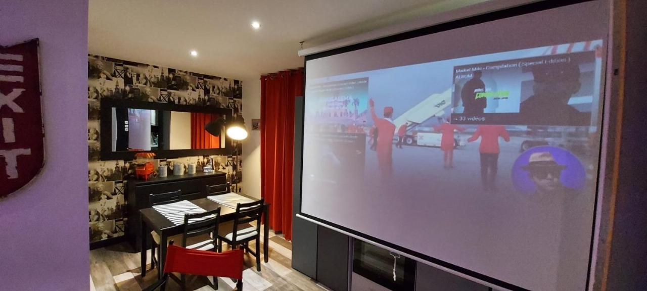 Appartement Cinema Video-Projecteur Et Garage Honfleur Eksteriør bilde